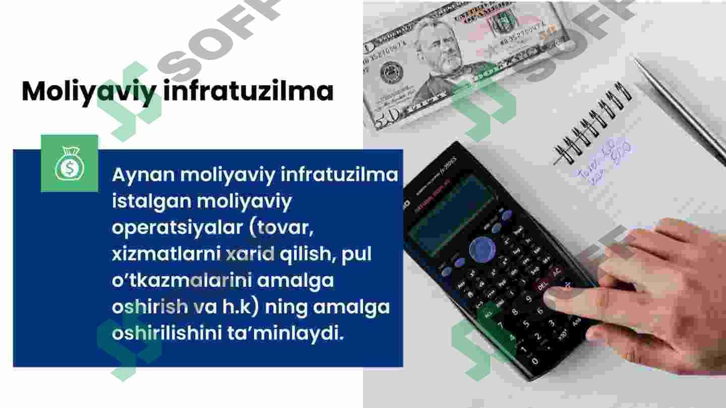 Moliyaviy infratuzilma va moliyaviy tashkilotlar 3