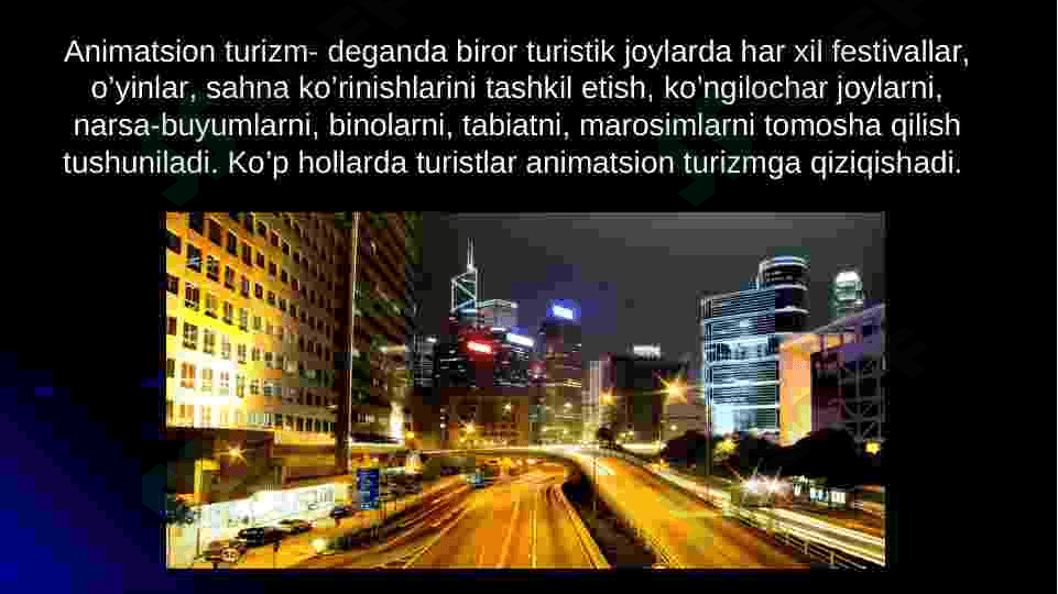 Animatsion turizm 3