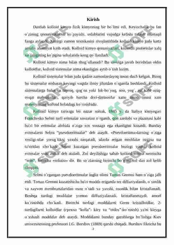 Dispers sistemalarning reologik belgilariga ko'ra tasnifi 3