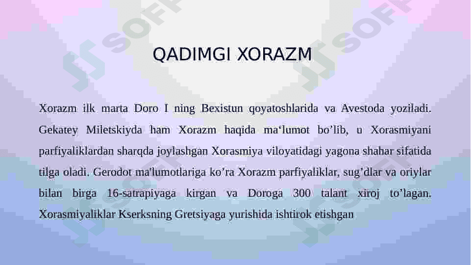 Xorazmning antik davr arxeologiyasi 3