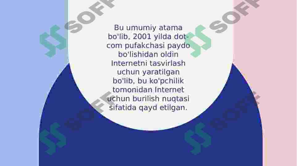 Web 1.0 texnologiyasining qo’shimcha imkoniyatlari 3