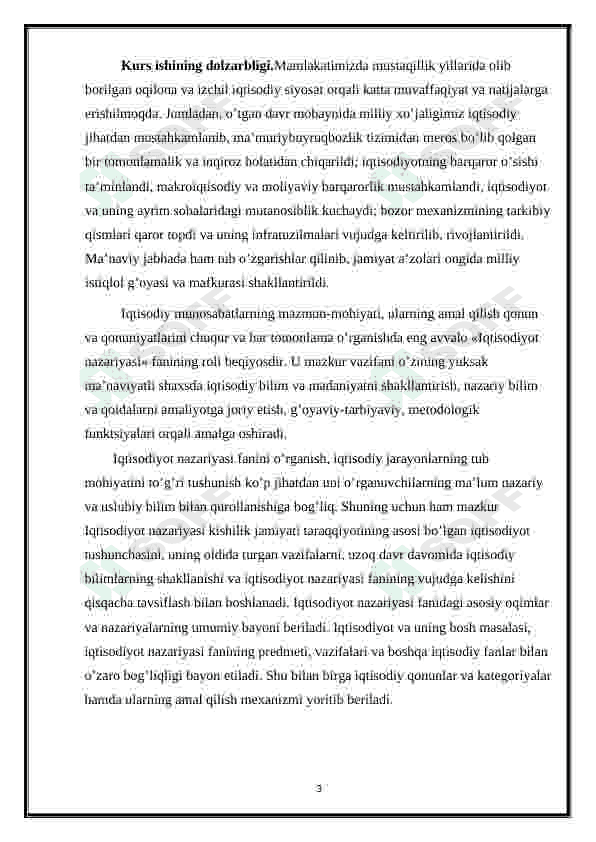 IQTISODIYOT NAZARIYASINING FAN SIFATIDA SHAKILLANISHI VA UNDAGI ASOSIY TA`LIMOTLAR 3