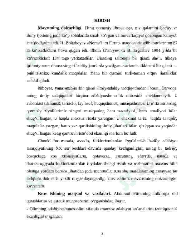 Fitrat she'riyatida vatan 3