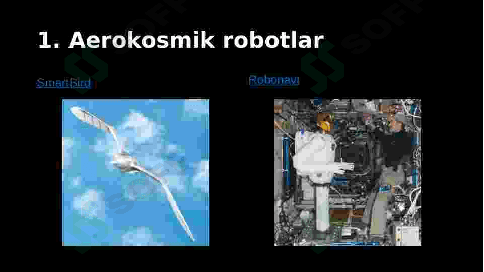 Robot turlari, Robototexnika prezentatsiya pptx 3