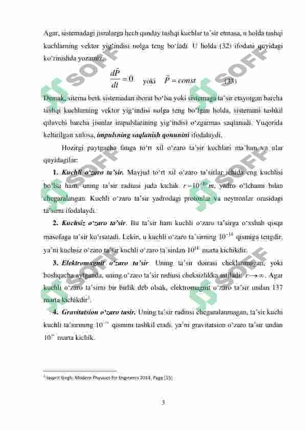 MEXANIKADA SAQLANISH QONUNLARI 3