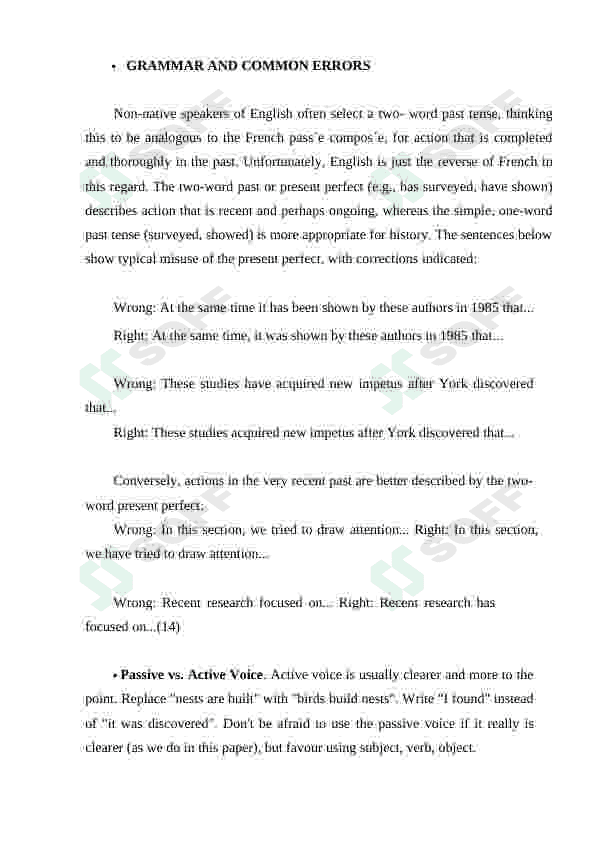 AN ANALYSIS OF EFL STUDENTS’ ERRORS IN PRESENT PERFECT TENSES 3