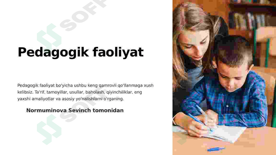 Pedagogik faoliyatning kasbiy-huquqiy asoslari 3