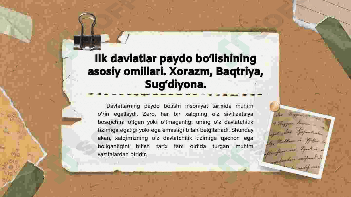 O’zbek davlatchiligining shakllanishi va dastlabki taraqqiyot bosqichlari 3