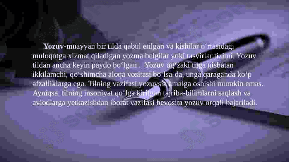 Eng qаdimgi dаvrdа yozuvning pаydо bo’lishi. “Avesto”dagi pedagogik qarashlar 3