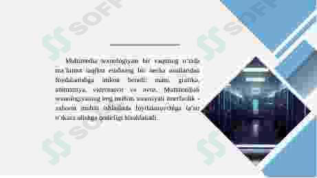 Multimediya aloqa tarmog‘ining transport telekommunikatsiya texnologiyalari 3