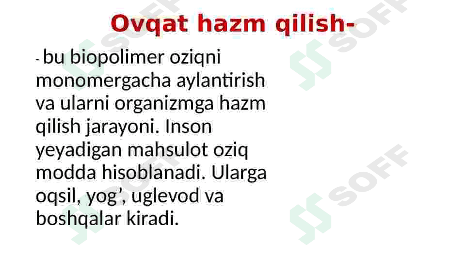 Ovqat hazm qilish organlari 3