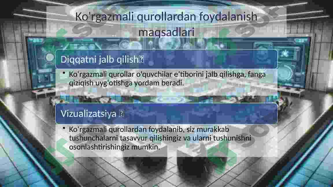 Informatika darslari uchun ko‘rgazmali qurollar tayyorlash 3