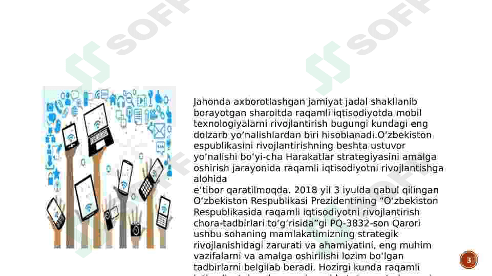 O'zbekiston bozoriga mobil qurilmalarni kirib kelish va rivojlanish bosqichlari 3