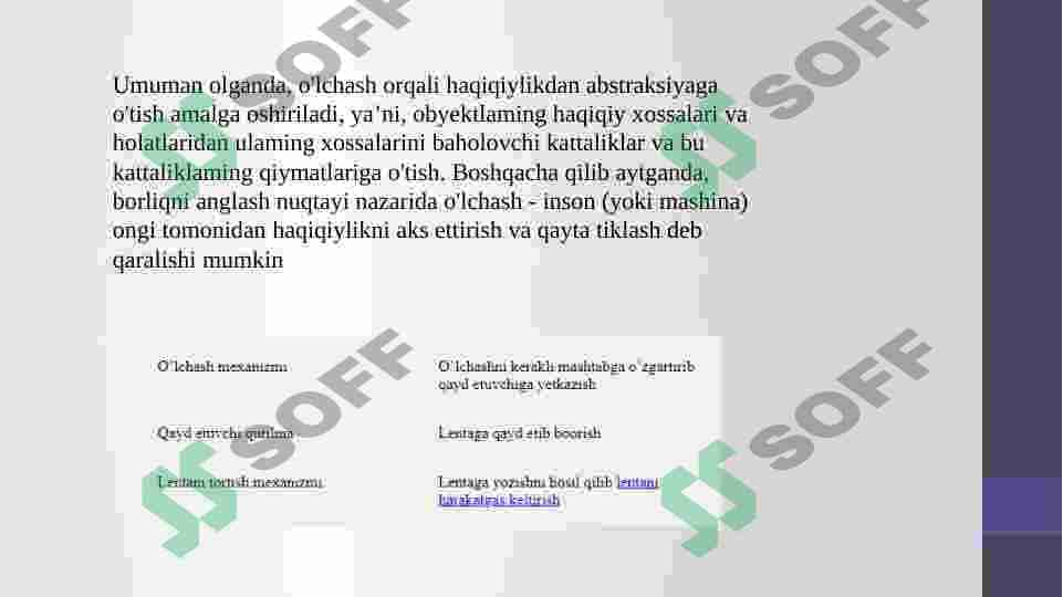 O`lchov asboblari. Qayd etuvchi asboblar. 3