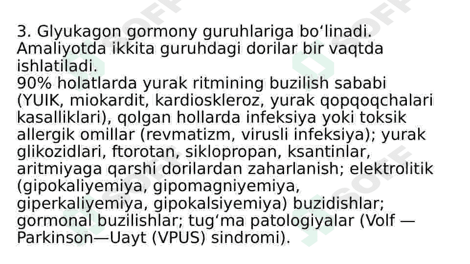 YURAK RITMINING BUZILISHI 3