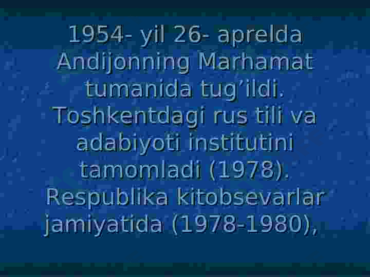 Muhammad Yusuf hayoti va ijodi 4