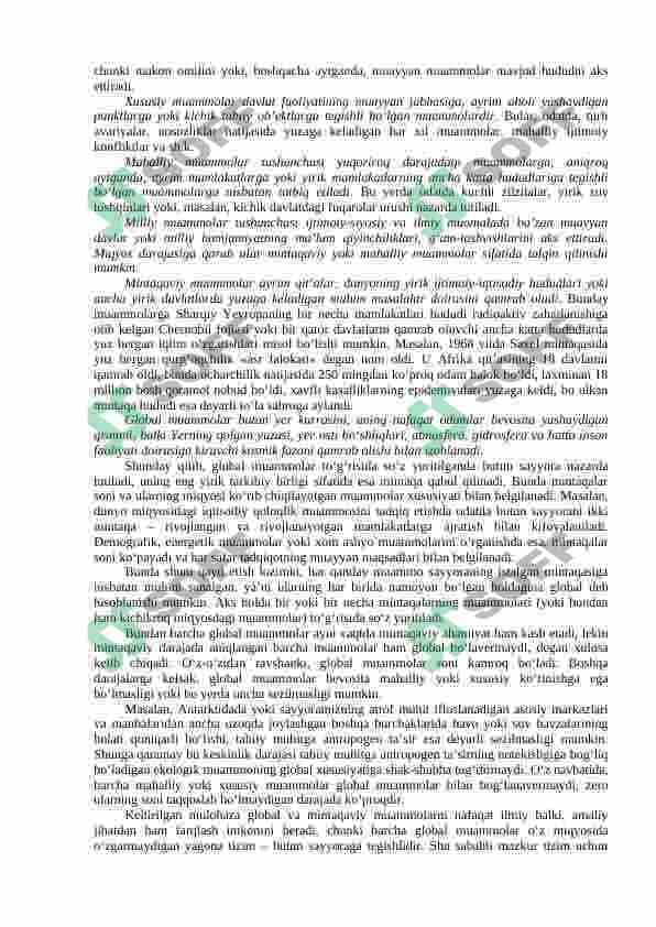 GLOBALLASHUV VA GLOBAL MUAMMOLARNING FALSAFIY JIHATLARI. 4