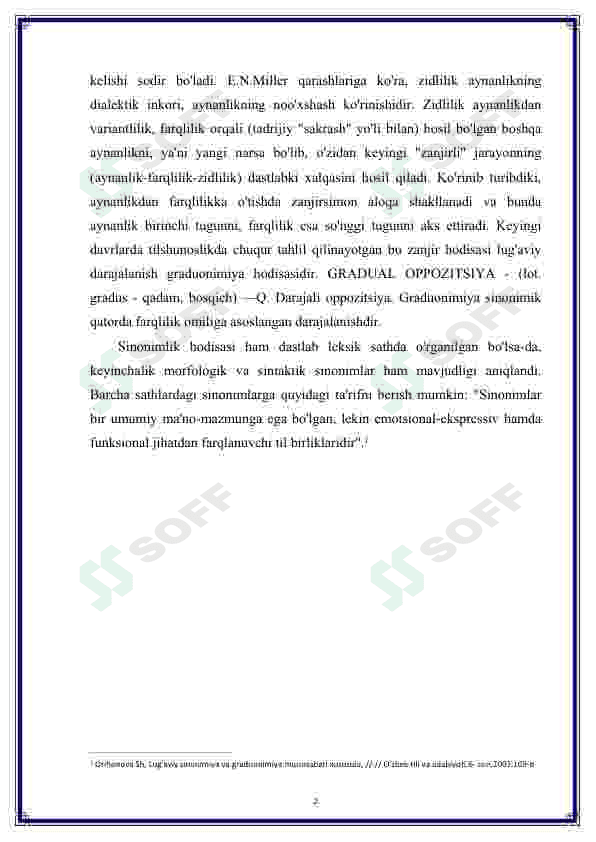 O'zbek tilshunosligida sinonimiya hodisasining o'rganilishi 4