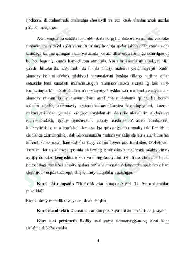 Usmon Azim dramaturgiyasi 4