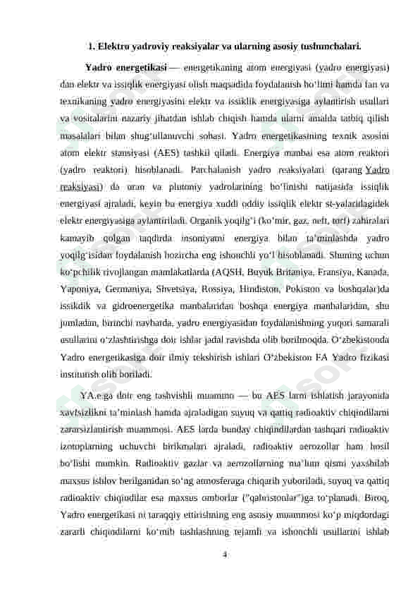 elektro yadro reaksiyalar 4