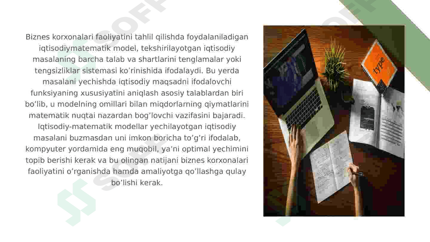 Biznes jarayonlarini modellashtirish tamoyillari 4