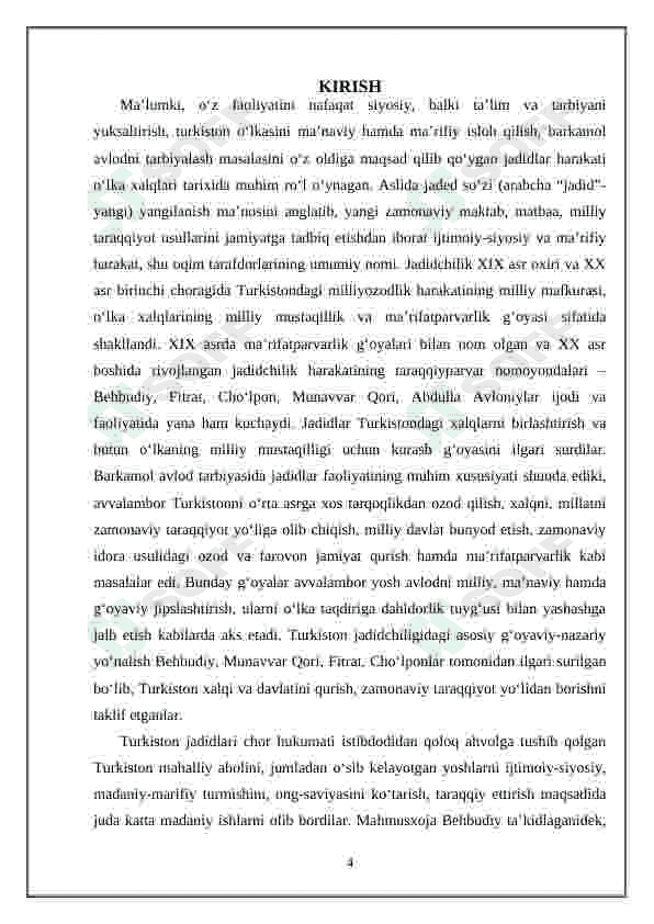 Pedagok faoliyatida jadid ma'rifatparvarlarining merosidan foydalanish 4