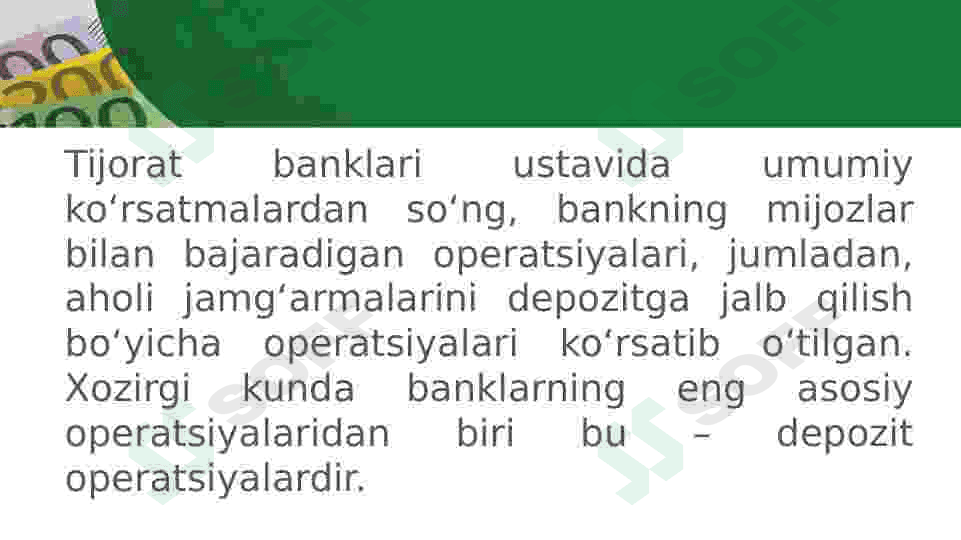 TIJORAT BANKLARIDA AHOLI OMONOTLARI 4