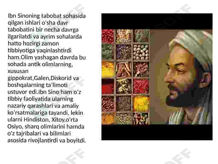 Ibn Sino taʼlimotida umumiy davolash usullari 4