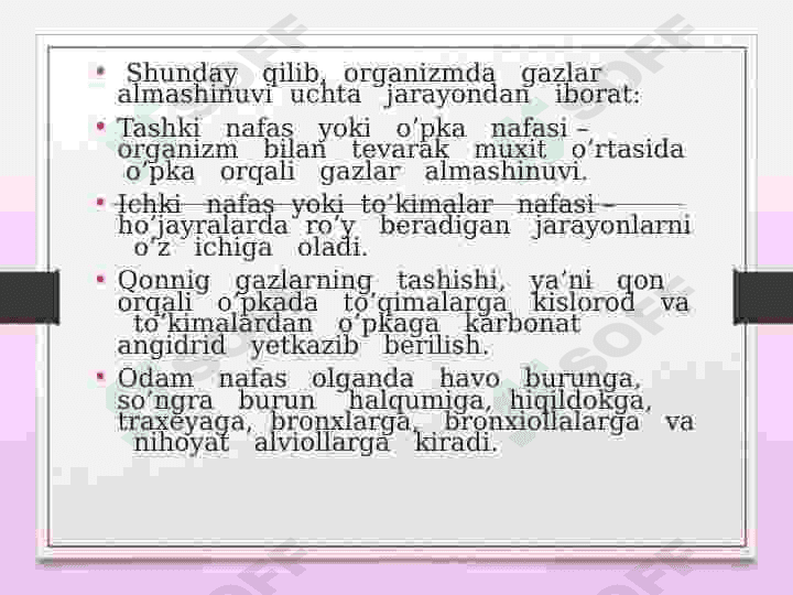 TASHQI NAFAS FUNKSIYASINI O'RGANISH 4