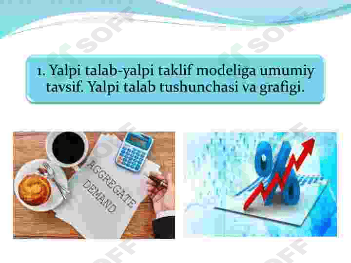 MAKROIQTISODIYOT FANIDAN TAQDIMOT Yalpi talab va Yalpi taklif 4