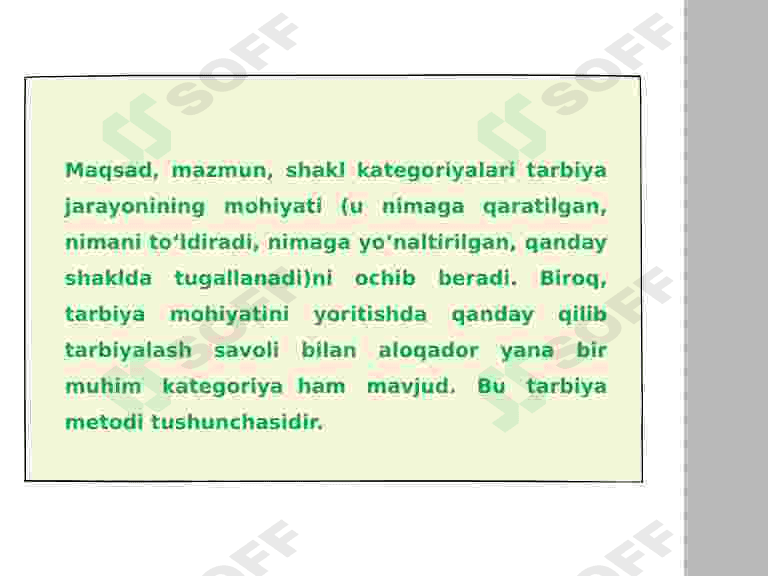 Tarbiyaning umumiy metodlari haqida  tushuncha 4