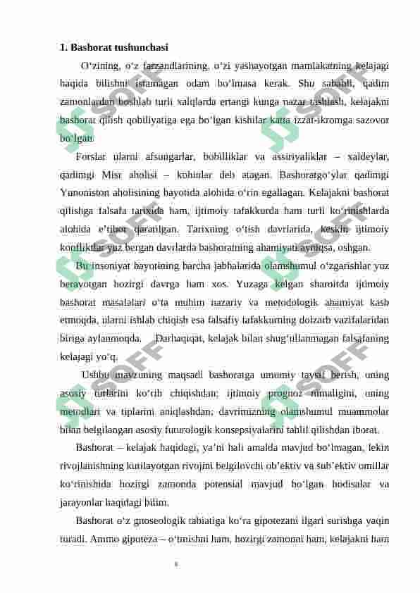 Ilmiy va Ijtimoiy bashoratning aloqadorligi 4