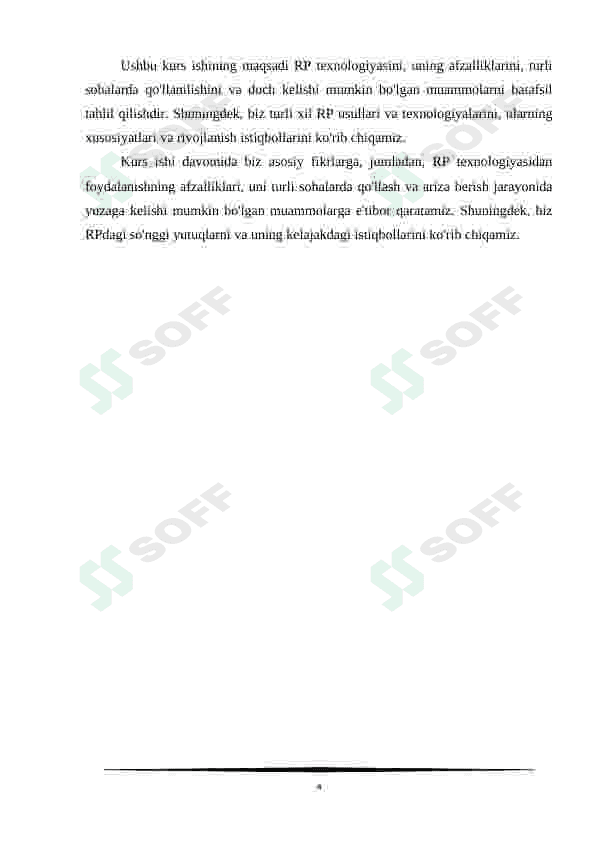 RP (rapid prototype – tezkor prototiplash) texnologiyasi 4