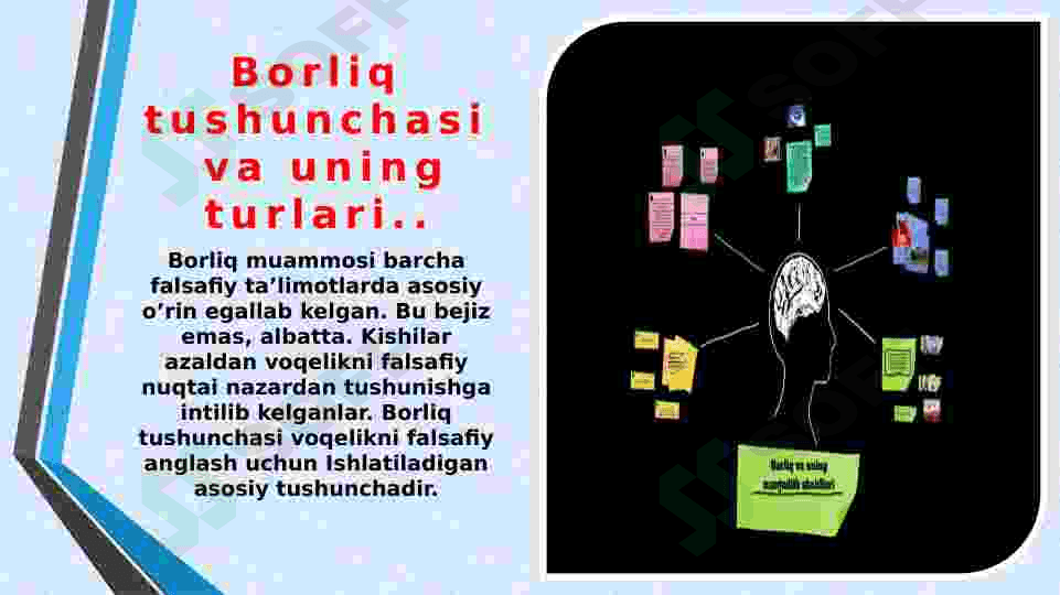 Borliq falsafasining fundamental kategoriyasi. 4