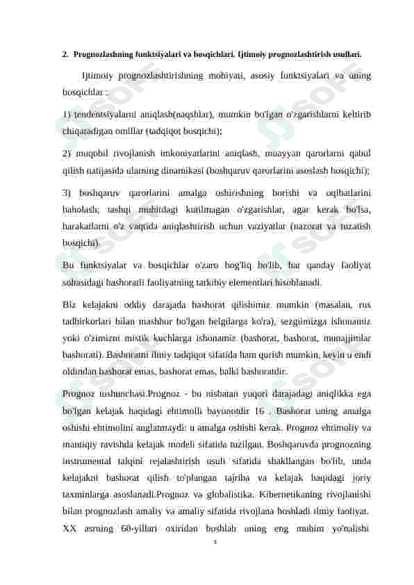 Ijtimoiy prognozlashtirishning muammolari 4