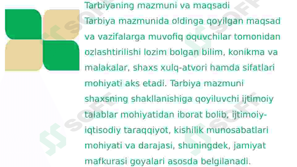 Tarbiya va ijtimoiy tarbiya 4
