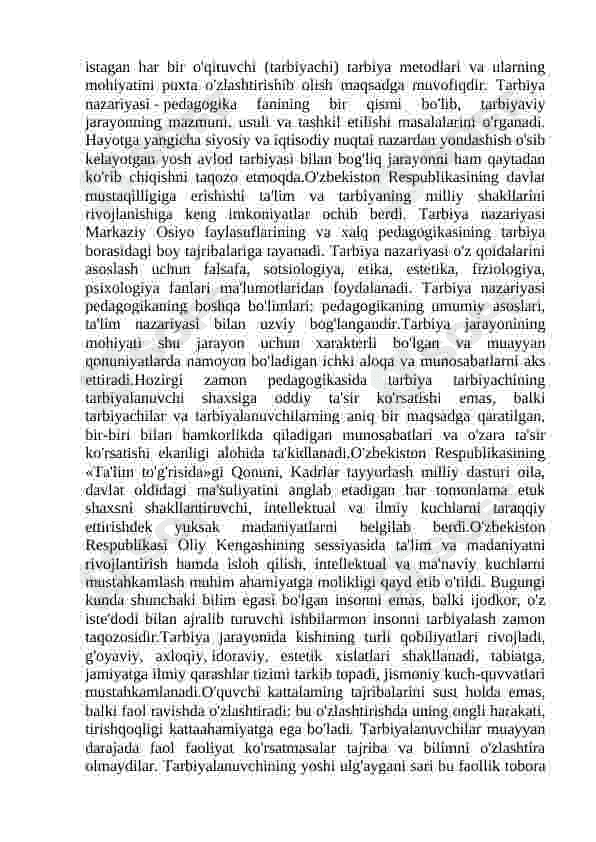 Tarbiyaning maqsad va vazifalari 4