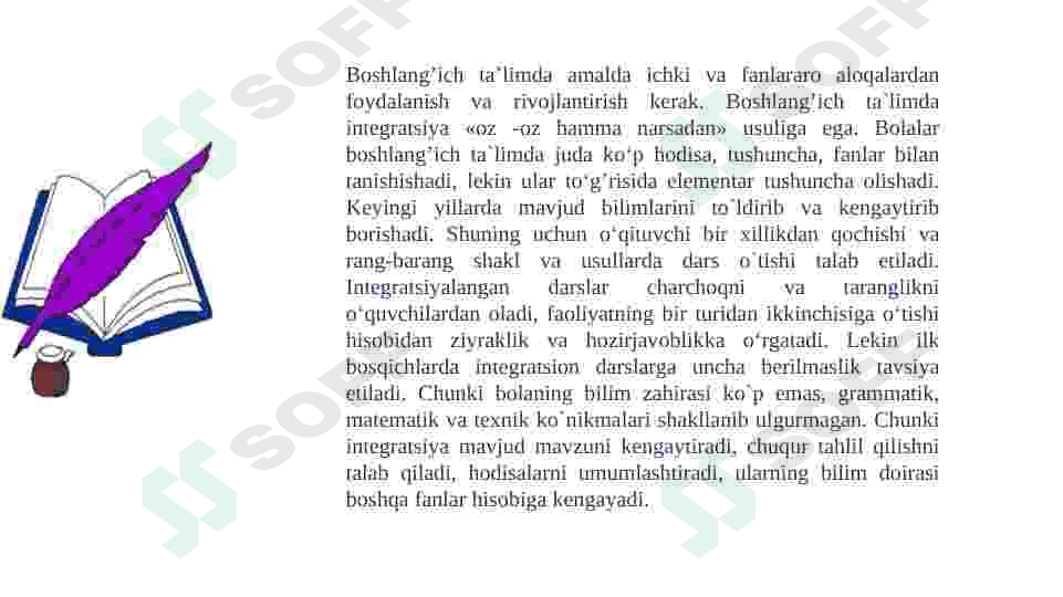 Talim menejmentini oʻqitishda fanlararo aloqalarni yoʻlga qoʻyish metodikasi mavzusidan taqdimot 4
