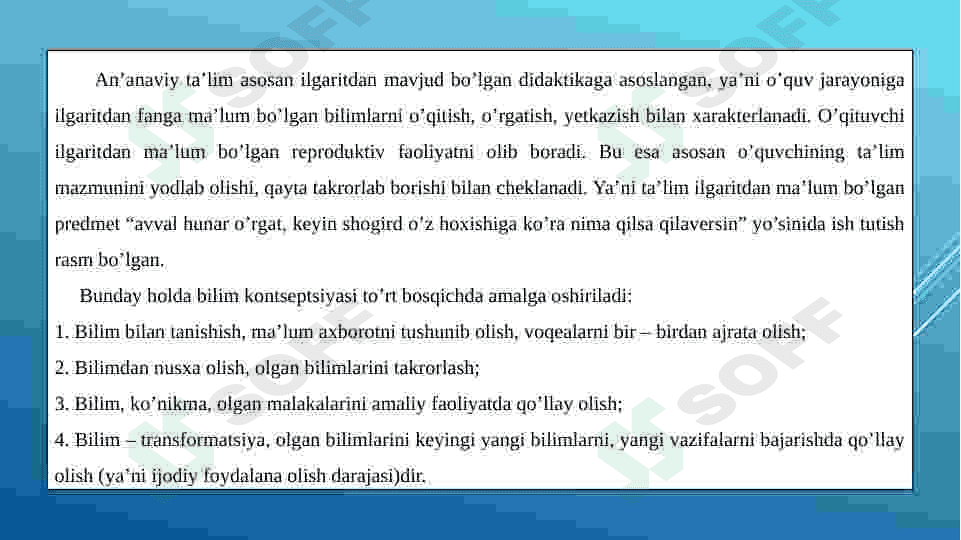 Kreativ fikrlashda everestik qoidalarning turlari 4