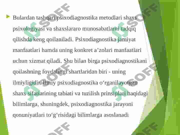 Psixodiagnostik tadqiqotlarning ilmiy tadqiqotlardan farqi 4