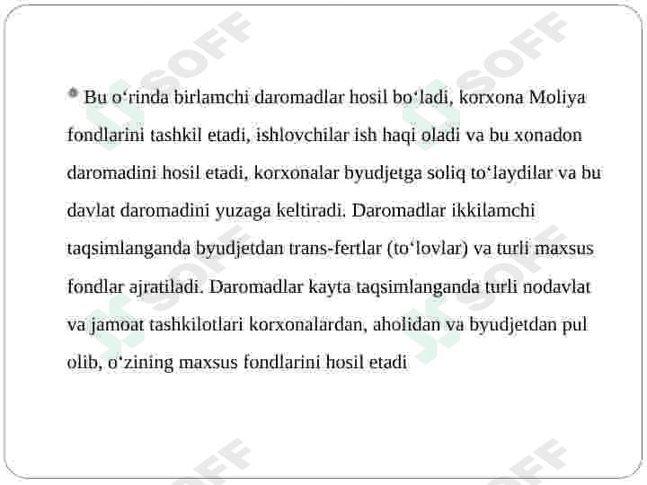Moliya tizimining sohasi va bo'g'inlari 4