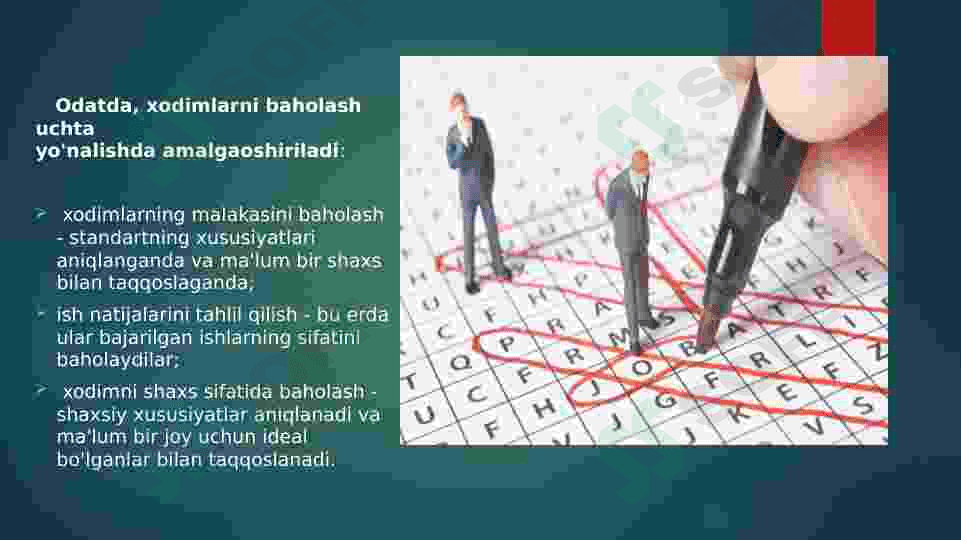 Xodimlar faoliyatini boshqarish va baxolash 4