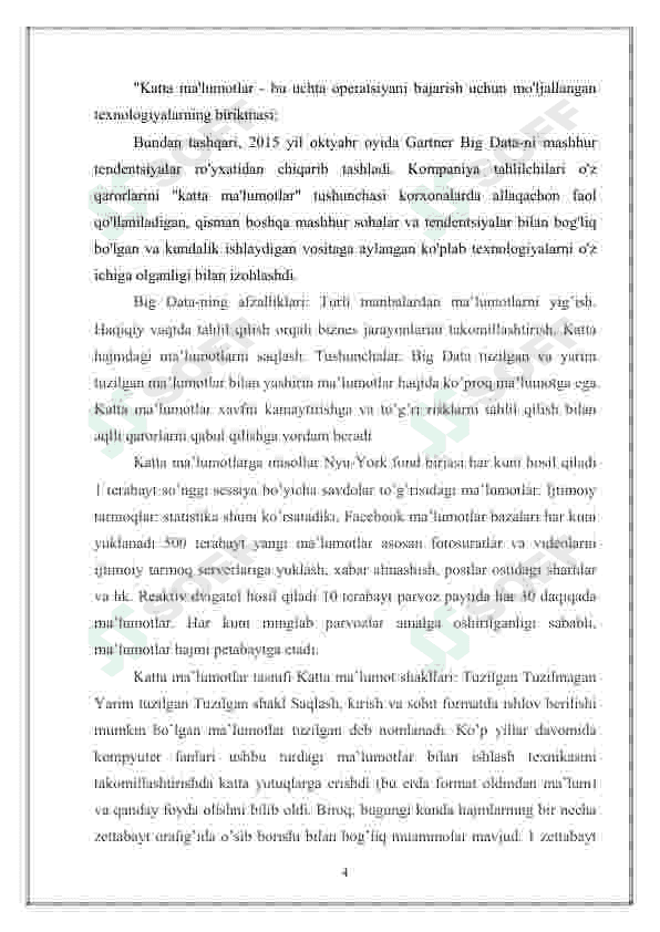 Katta hajmli malumotlarni qayta ishlash 4