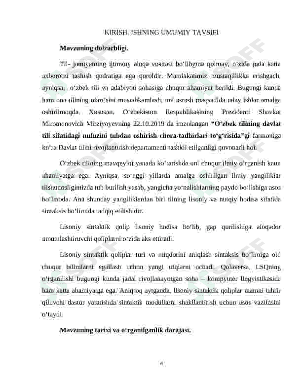 Lisoniy sintaktik qolip va uning mohiyati 4