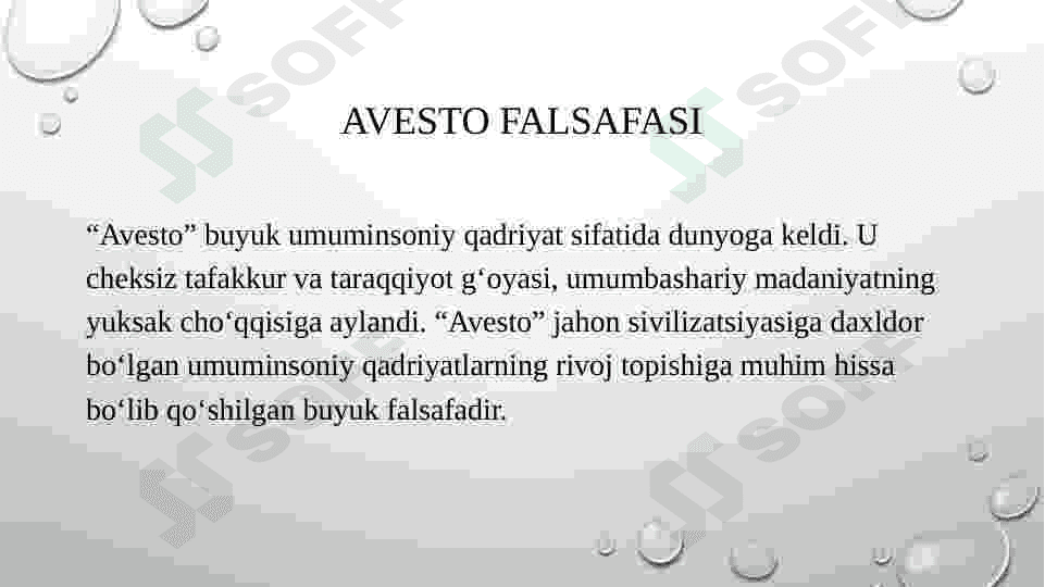 Zardushtiylikning muqaddas kitobi-Avesto 4