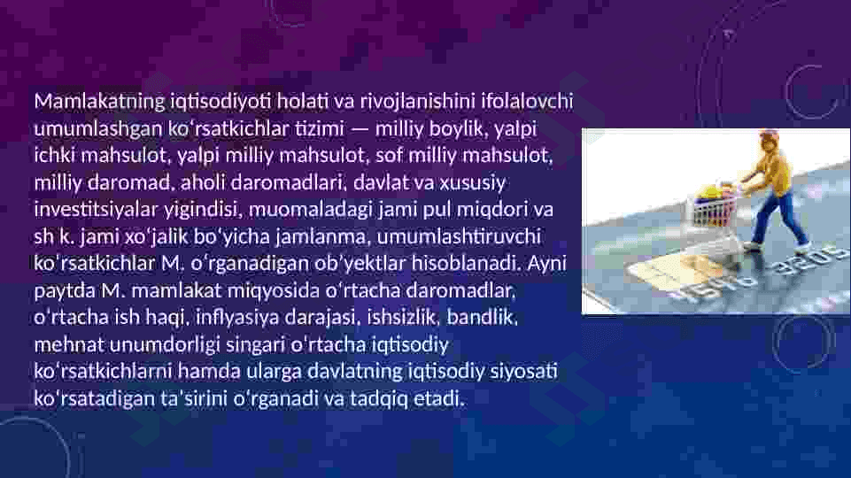 Makroiqtisodiyotni yuzaga kelishi, klassik maktab iqtisodiy qarashlari 4