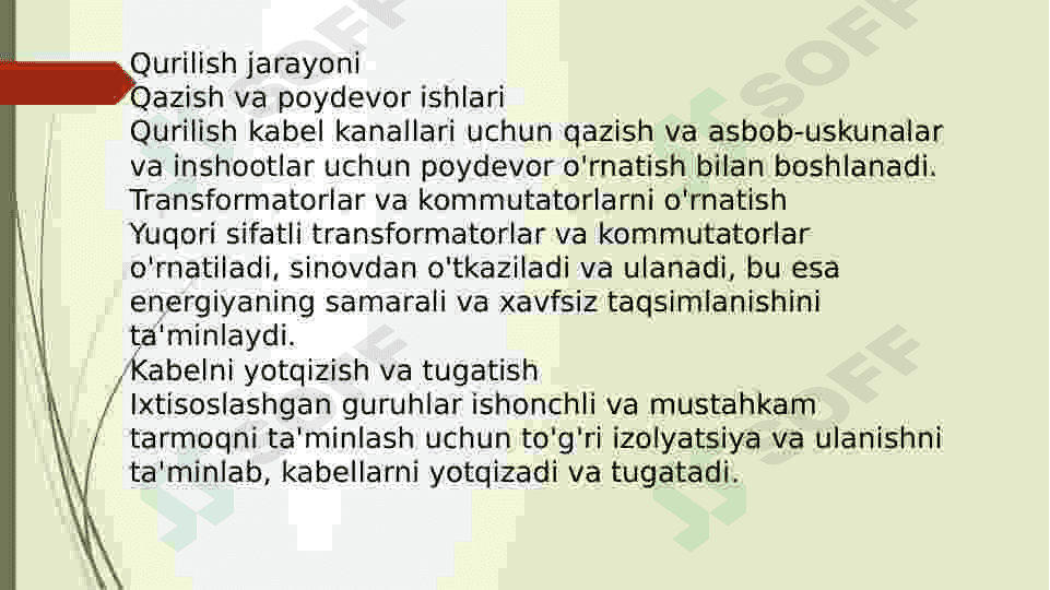 6-10 kV li taminot tarmoqlari ahamiyati. 4