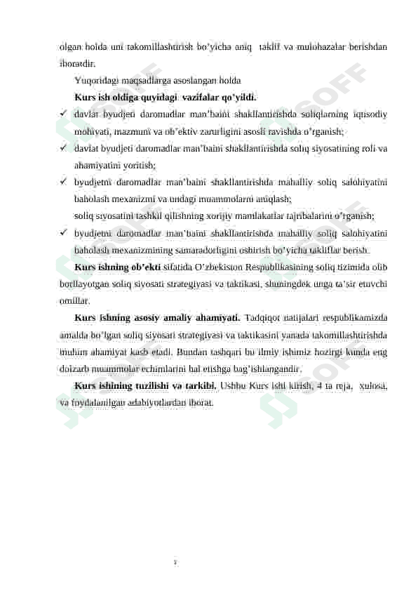 Byudjet-soliq siyosati barqarorligini ta'minlash yo'nalishlari 4