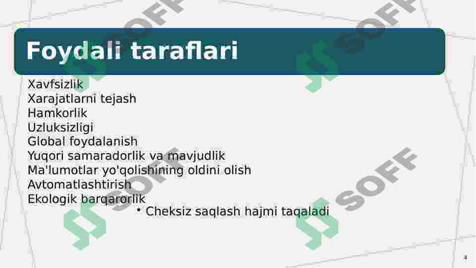 Cloud computing tizimida axborot xavfsizligini ta'minlash vositalari 4