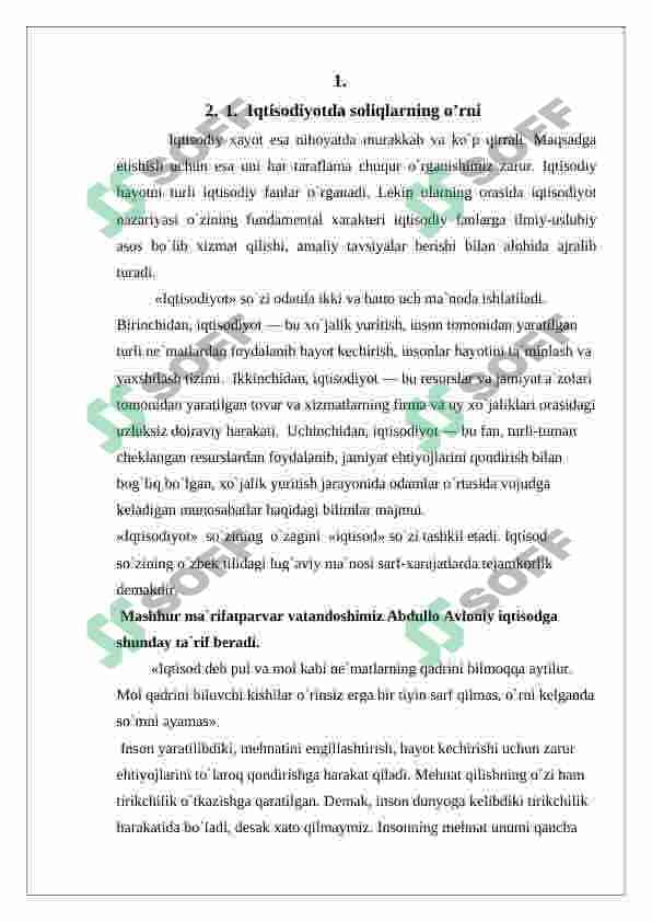 o'zbekiston respublikasi soliq siyosatini takomillashtirish yo'llari 4